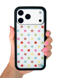 Confetti Polka Dots iPhone Case Aaria Tees