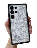 Skull Girl Samsung Galaxy Case - Aaria Tees Aaria Tees