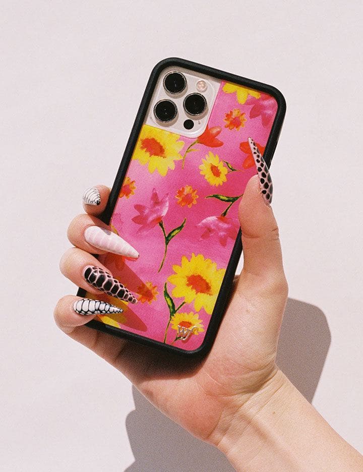 Sunflower Spring Floral iPhone Case - Aaria Tees Aaria Tees