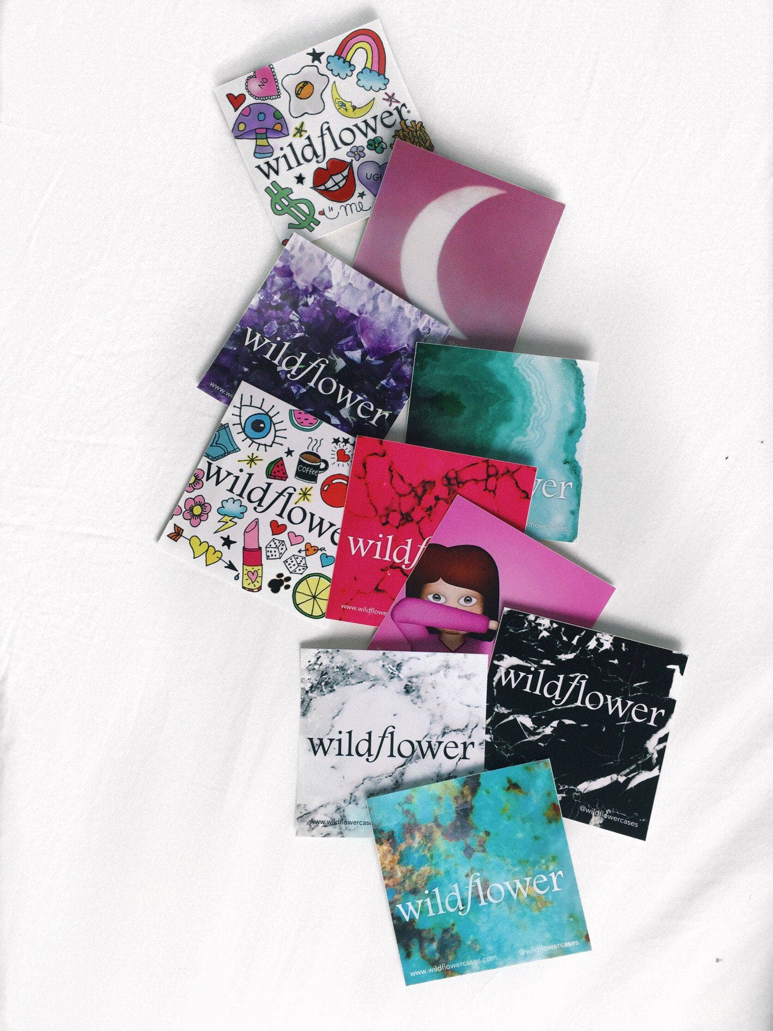 Wildflower 10 Sticker Pack - Aaria Tees Aaria Tees