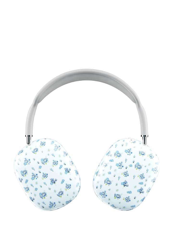 Forget Me Not Floral Airpod Max Case - Aaria Tees