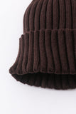 Brown knit pom pom beanie hat baby toddler adult - Aaria Tees Aaria Tees