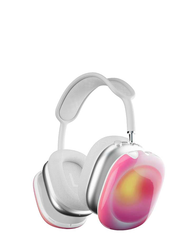 Hot Pink Aura Airpods Max Cover - Aaria Tees Aaria Tees