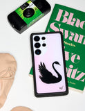 Black Swan Samsung Galaxy Case - Aaria Tees Aaria Tees