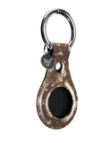 Brown Floral Airtag Case Aaria Tees