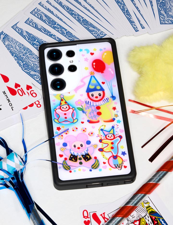 Clown Around Samsung Galaxy Case - Aaria Tees Aaria Tees
