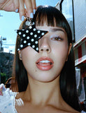 Polka Dot Star Charm | Black and White - Aaria Tees Aaria Tees
