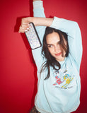 Lilac and Blue Floral iPhone Case Aaria Tees