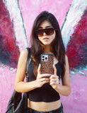 Meow | Brown iPhone Case Aaria Tees