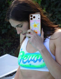 Pastel Plumeria iPhone Case Aaria Tees