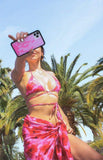 Flames | Pink iPhone Case - Aaria Tees Aaria Tees