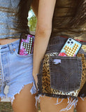 Pink Floral Stud iPhone Case - Aaria Tees Aaria Tees