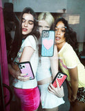 Gingham Hearts | Pink iPhone Case Aaria Tees