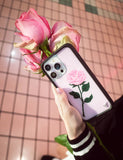 Pink Rose iPhone Case Aaria Tees