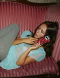 Polka Dot | Burgundy and Cream iPhone Case Aaria Tees
