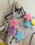 Fluffy Star Charm | Purple - Aaria Tees Aaria Tees