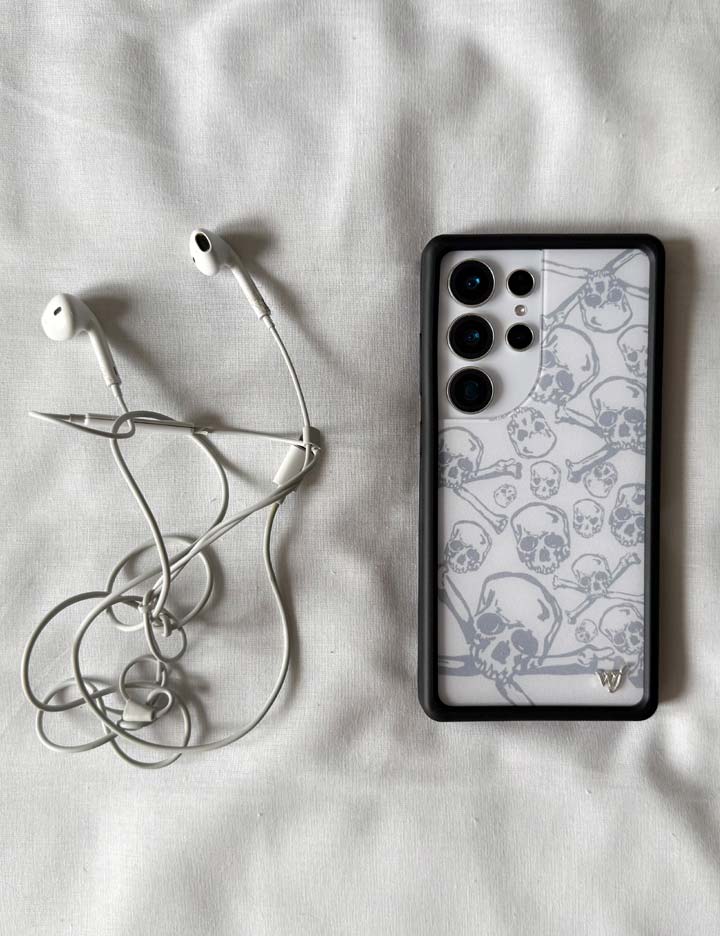 Skull Girl Samsung Galaxy Case - Aaria Tees Aaria Tees