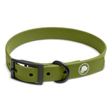 The Modern Dog Company - Olive Green Collar (Weather + Odor Resistant) Aaria Tees
