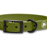 The Modern Dog Company - Olive Green Collar (Weather + Odor Resistant) Aaria Tees