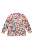 Multicolour Camouflage Western Graphic Plus Size Sweatshirt - Aaria Tees Aaria Tees