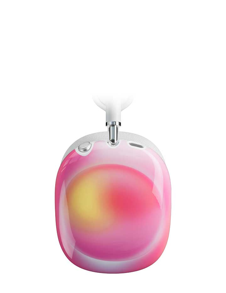 Hot Pink Aura Airpods Max Cover - Aaria Tees Aaria Tees