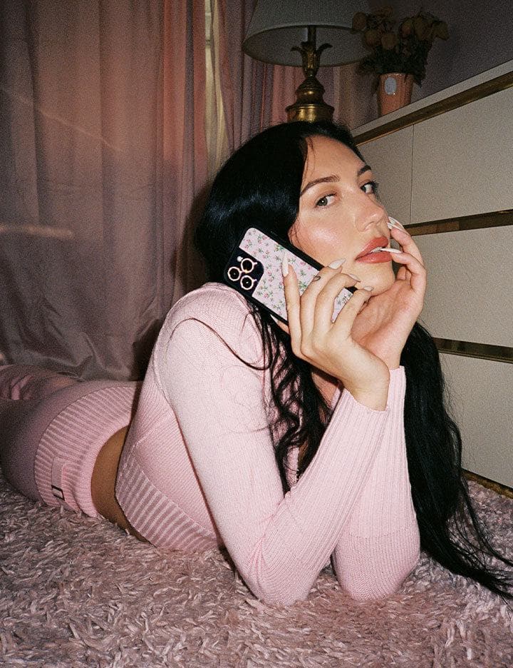 Posie Rosie | Baby Pink iPhone Case - Aaria Tees Aaria Tees