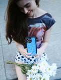 Blue Daisy iPhone Case Aaria Tees