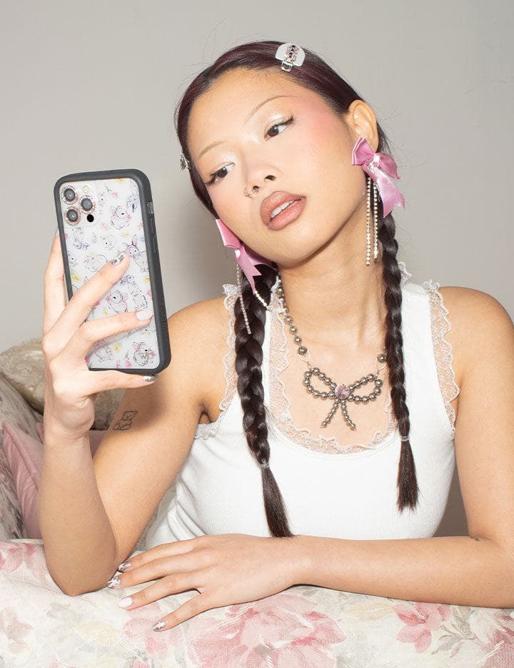 Bunnies in Bonnets iPhone Case - Aaria Tees Aaria Tees