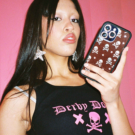 Cross Bones iPhone Case - Aaria Tees Aaria Tees