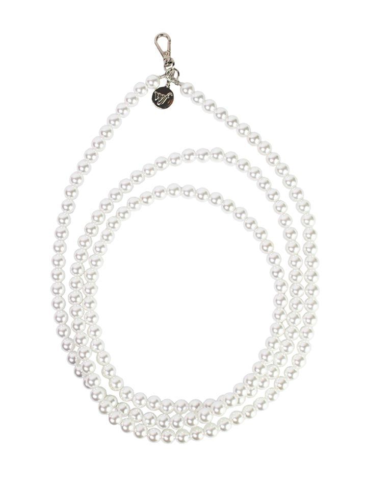 Pearl Crossbody | White - Aaria Tees Aaria Tees
