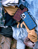 Polka Dot | Purple and Yellow iPhone Case Aaria Tees