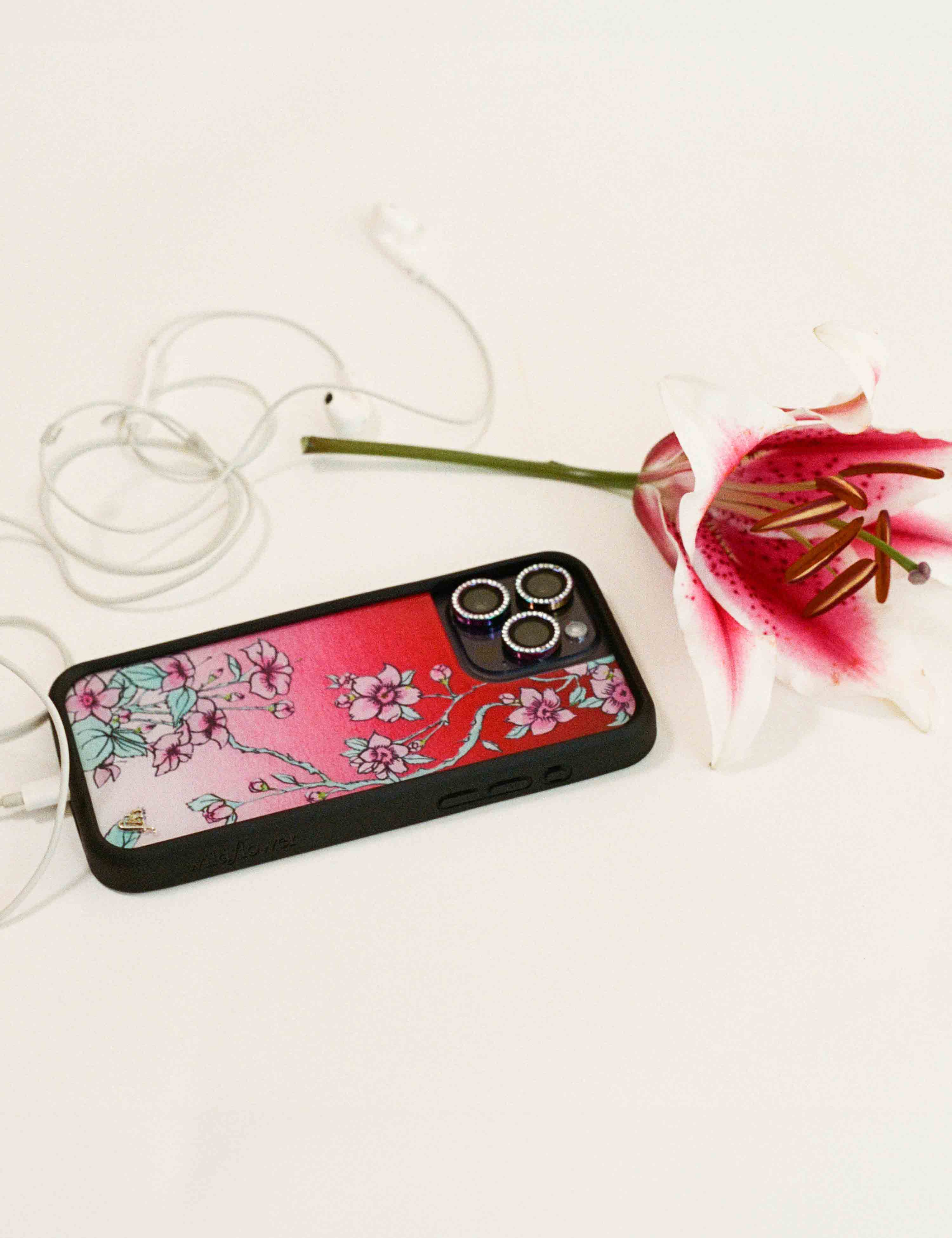 Serena Floral iPhone Case - Aaria Tees Aaria Tees