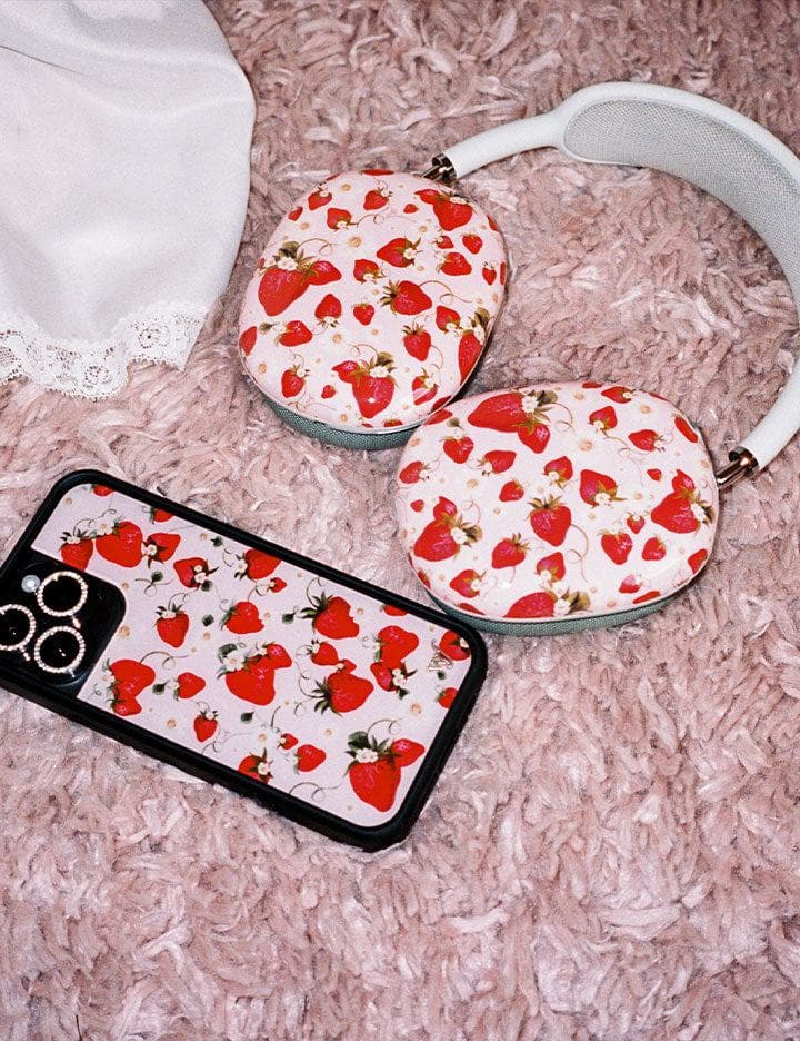 Strawberry Fields Airpod Max Case - Aaria Tees Aaria Tees
