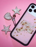 Rhinestone Star Charm | White Aaria Tees