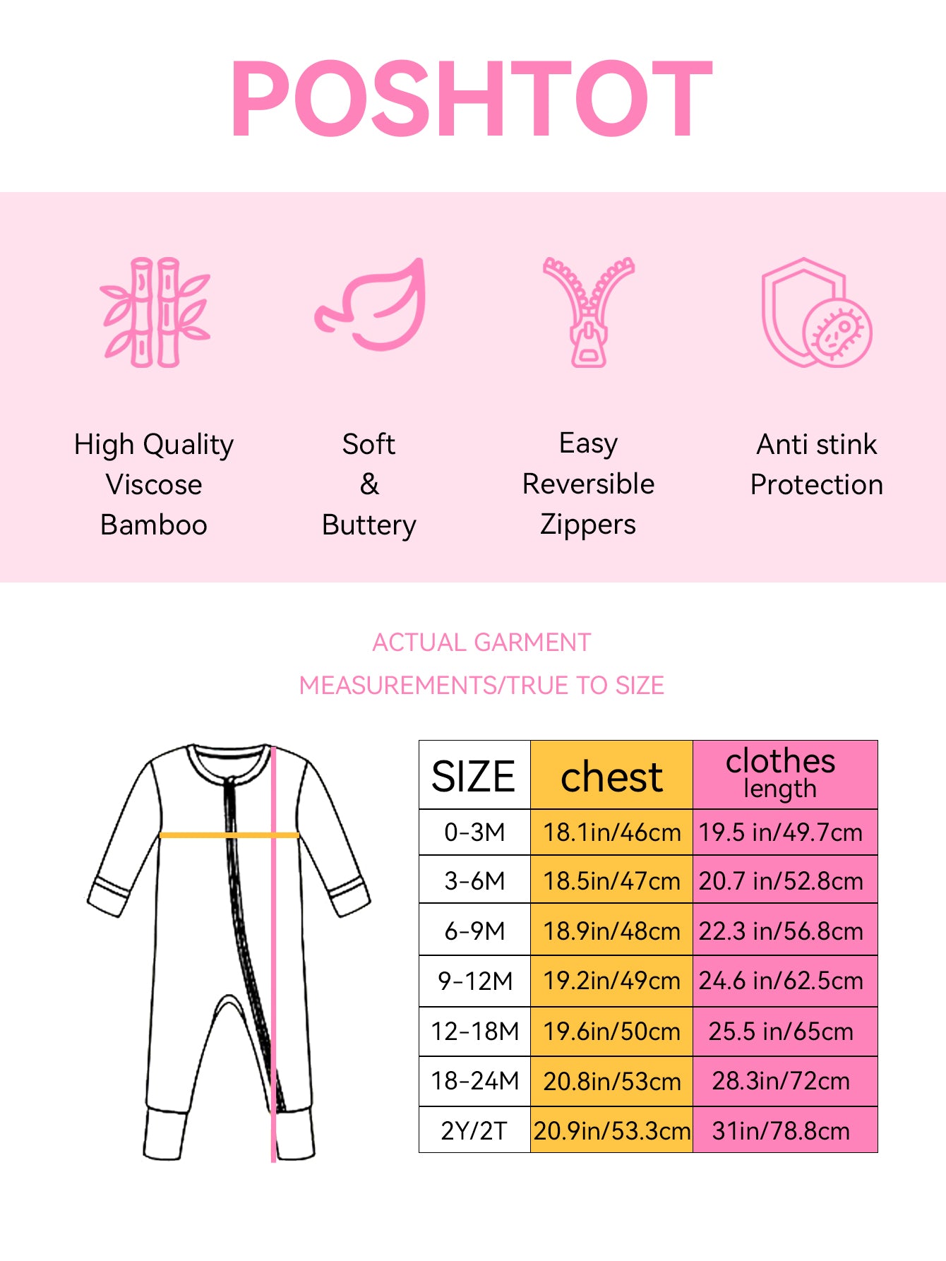 PoshTOT World Map Bamboo Baby Convertible Zippy Romper - Aaria Tees Aaria Tees