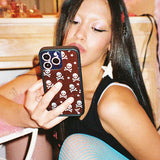 Cross Bones iPhone Case - Aaria Tees Aaria Tees
