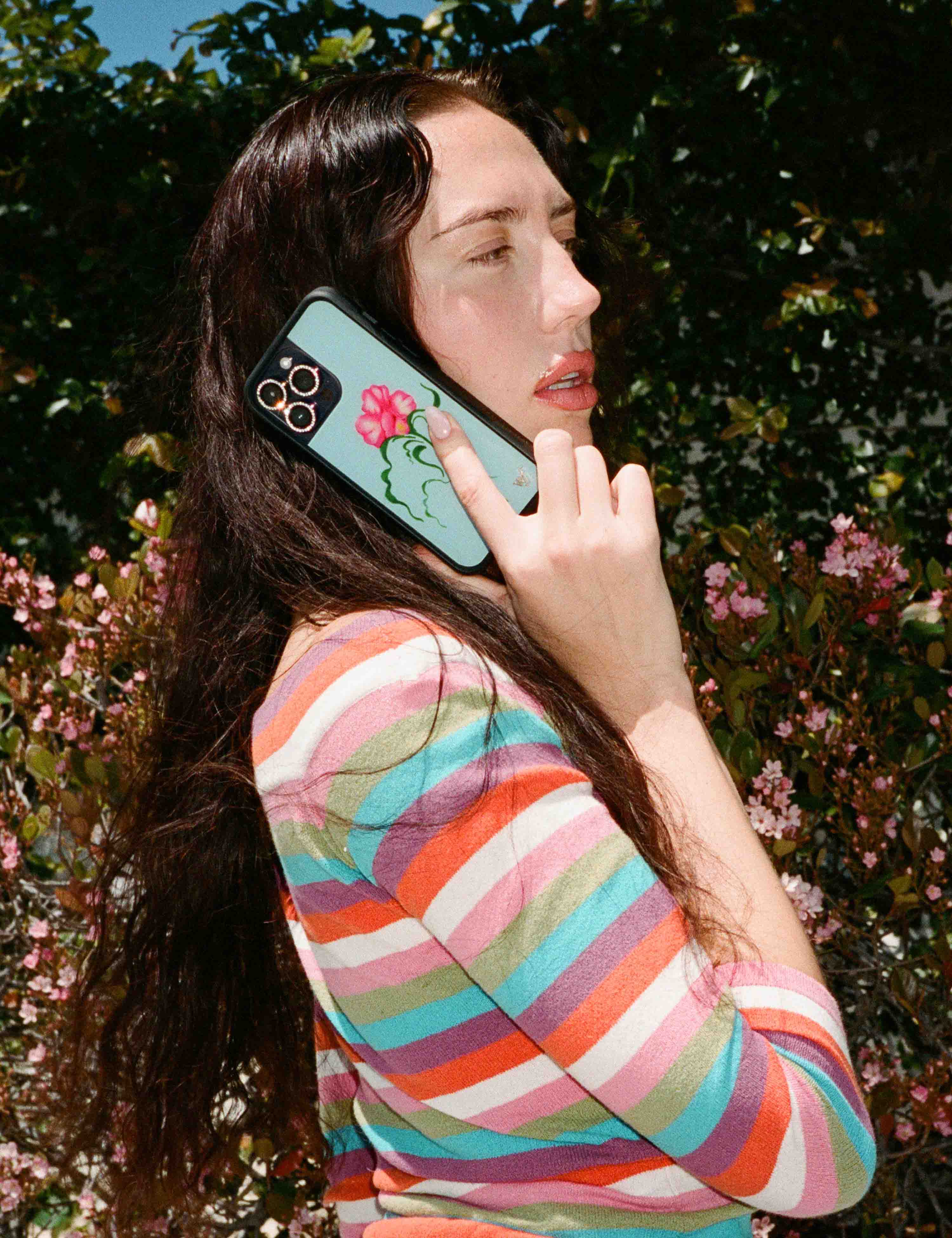 Dancing Flower iPhone Case - Aaria Tees Aaria Tees