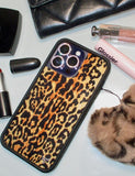 Fuzzy Heart w/ WF Charm | Leopard - Aaria Tees Aaria Tees