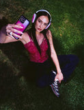 Hot Pink Aura iPhone Case - Aaria Tees Aaria Tees