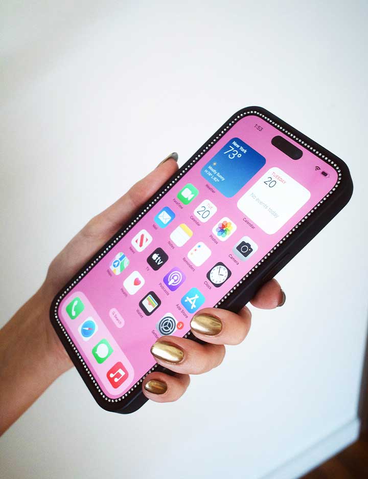Mini Bling Screen Protector - Aaria Tees Aaria Tees