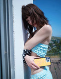 Polka Dot | Yellow and Pink iPhone Case Aaria Tees