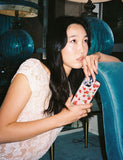 Raspberry Polka Dot iPhone Case - Aaria Tees Aaria Tees