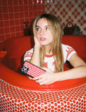 Gingham Hearts | Red iPhone Case - Aaria Tees Aaria Tees