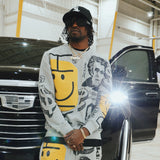 New Rich Crewneck Sweater (Heather Grey) - Aaria Tees Aaria Tees