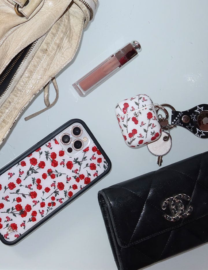 Red Roses AirPods - Aaria Tees Aaria Tees