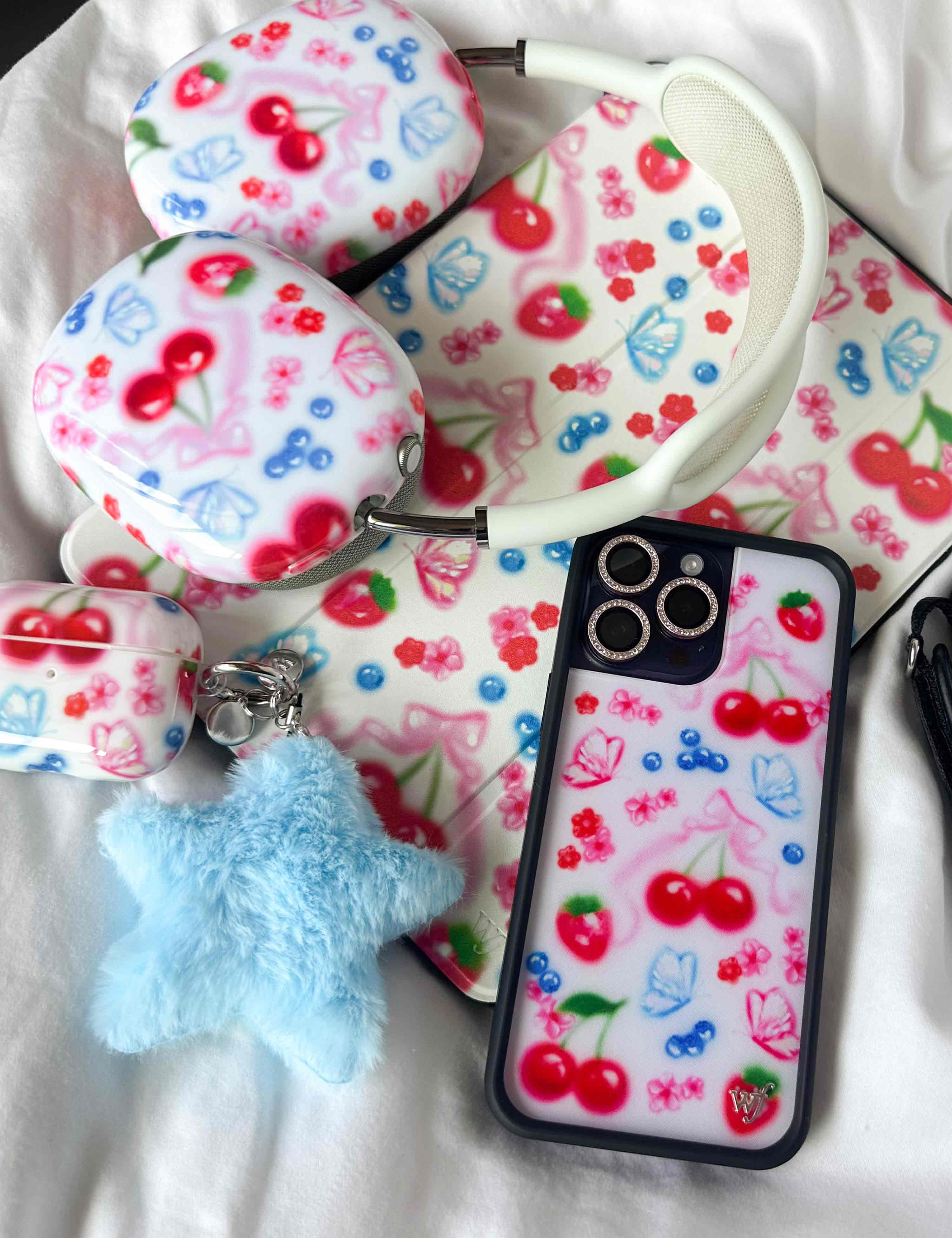 Sweet Cherries iPad Pro Folio - Aaria Tees Aaria Tees