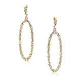 Cheyanne Pave Earrings Aaria Tees