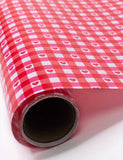 Oh Deer and Red Gingham Hearts Gift Wrap - 2 Pack - Aaria Tees Aaria Tees
