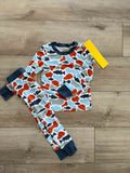 Camo fish bamboo pj set Aaria Tees