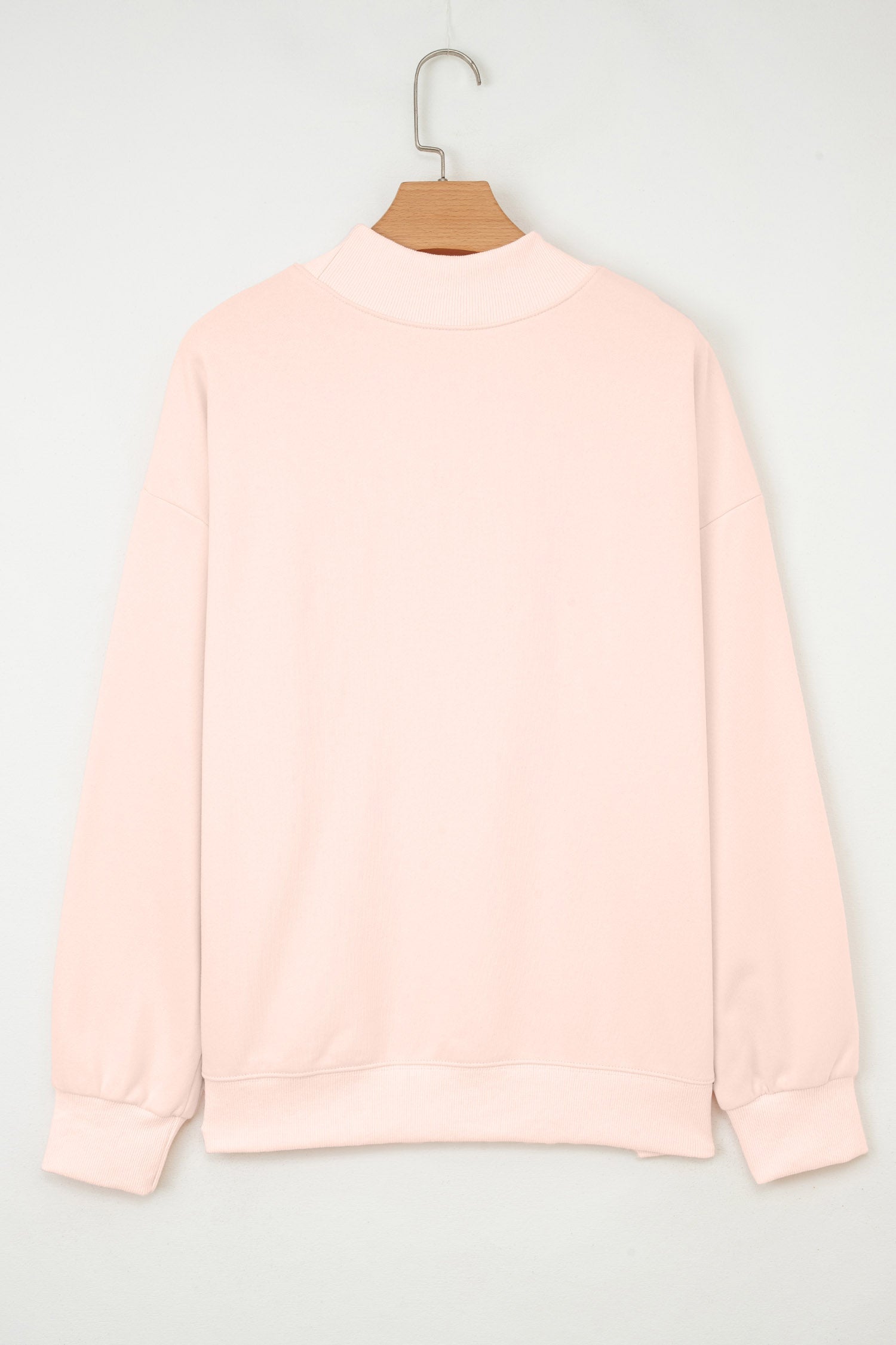 Carlie Graphic Mock Baggy Sweatshirt - Aaria Tees Aaria Tees